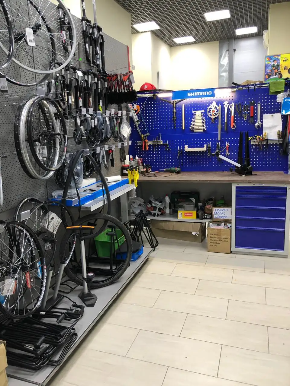 Фото нашего велосервиса