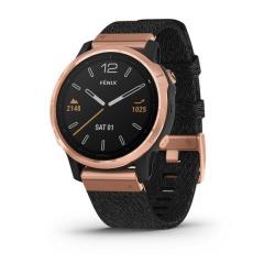 Часы GARMIN Fenix 6S Sapphire (Rose Gold/Black Nylon Band) - фото