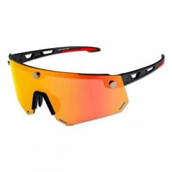 Очки велосипедные Rockbros, оправа черная с магнитными держателями, линза с поляризацией, RB_SP213BK - фото