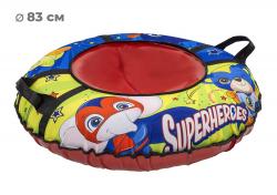 Тюбинг 83см ОКСФОРД SUPERHEROES - фото