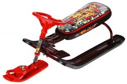 Снегокат Тимка спорт 1+ ТС1+/GR, с граффити на красном Nika kids - фото