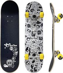 Скейтборд Tech Team Aliens Doodles - фото