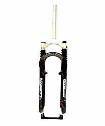 Вилка MOZO VIBE R120A 26"алюм. с креп. под диск,сер. - фото