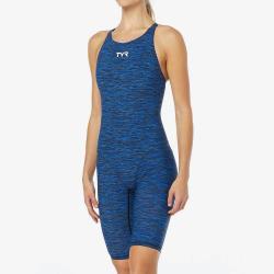 Гидрокостюм с открытой спиной TYR Thresher Baja Open Back Swimsuit - фото