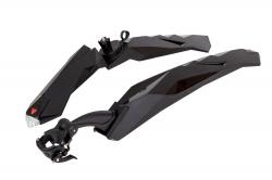 Крылья STG FD-38 F/R FOR 27,5-29, переднее и заднее с фонариком - фото