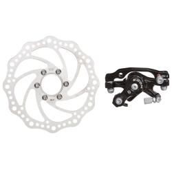 Тормоз дисковый механический передний ZOOM DB-280 160мм - фото