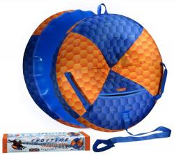 Сноутьюб V76 "СУПЕРСКОЛЬЖЕНИЕ оптимальный с сидением" 95см MULTI-TENT® - фото