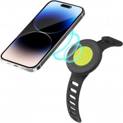 Держатель для смартфона Bone Magnetic Fitness Phone Mount, магнитный, крепление на руль, 07-230110 - фото