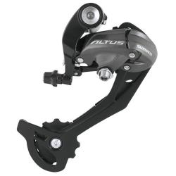 Переключатель задний Shimano Altus, M370, SGS, 9 ск. - фото