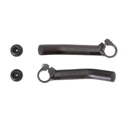 Рога HX-Y01-13 алюминий., черн., пара - фото