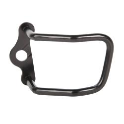 Защита заднего переключателя под эксцентрик, чёрный, сталь - фото