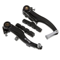 Тормоз V-brake STG 7 HJ-612AD7-BK передний 60 мм - фото