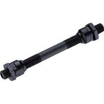 Ось передней втулки под эксцентрик с конусами и контр гайками М9X108, полая - фото