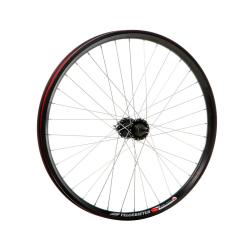 Колесо 26" переднее(без резины), двухстенный алюм.обод 36 отв, втулка KT-MD7F алюм.6 болтов под диск - фото