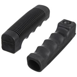 Грипсы STG, 105 мм, черный - фото