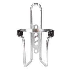 Флягодержатель KW-317-02, с болтами, алюминиевый, серебристый - фото