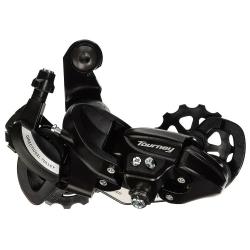 Переключатель задний Shimano Tourney TY500 6/7 ск. (крепление на петух) - фото