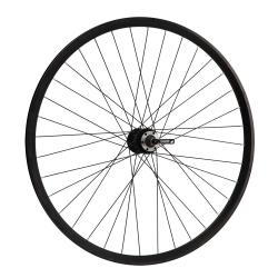 Колесо 29" переднее(без резины), двойной алюм.обод 36 отв, втулка KT-MD7F алюм.6 болтов под диск.тор - фото