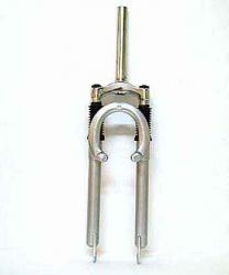 Вилка HLW995H 26"алюм. с креп. под диск, серебр. - фото