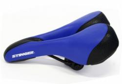 Седло цветное с логотипом"STINGER" - фото