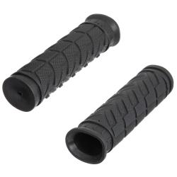Грипсы STG, 110 мм, черный - фото
