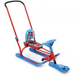 Снегокат TWINY 2+ TW2+/SC, Nika kids sportcar, красный - фото