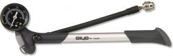 Насос для амортизационной вилки GIYO GS-22, с манометром, алюминиевый, до 21бар/300psi, с шарнирной головкой, 6-190022 - фото