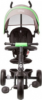 Велосипед трехколесный QPlay Star Eva, с ручкой управления - фото