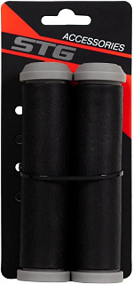 Грипсы STG SZ-197, 130 мм, черный - фото