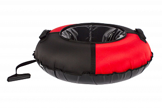Тюбинг Snowstorm BZ-120_BLACK-RED, 120 см - фото