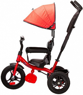 Велосипед трехколесный Pilot PTA1, с ручкой управления - фото