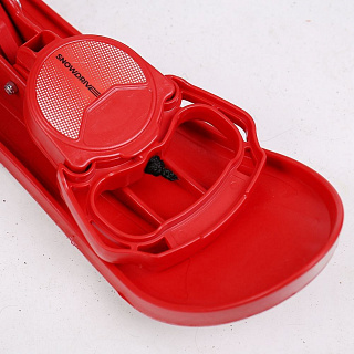 Снегокат Nika Kids "Игрушка SND5", SND5/1, красный каркас - фото