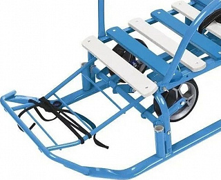 Санки детские "Тимка 3К универсал", Т3КУ/Г2, голубые - фото