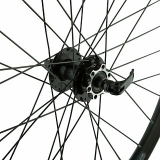 Колесо переднее 26" двойной обод 32 спицы - фото