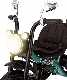 Велосипед трехколесный Formula 3 Eva F8 с ручкой управления - фото