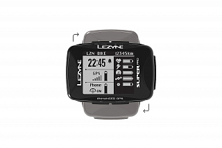 Велокомпьютер с GPS LEZYNE Super Pro GPS Hrsc Loaded - фото