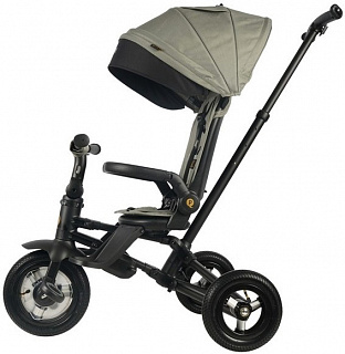 Велосипед трехколесный QPlay Nova, с ручкой управления - фото