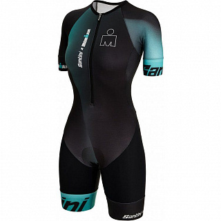 Трисьют с коротким рукавом женский Santini Ikaika-Ironman Women's SS Trisuit - фото