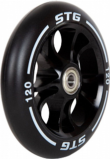 Колесо STG Х105170, PU 120mm для трюковых самокатов с алюминиевым ободом 1шт - фото