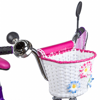 Велосипед NOVATRACK LITTLE GIRLZZ 20" (2019) - фото