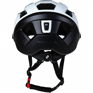 Шлем STG TS-39 с козырьком и фонарем - фото