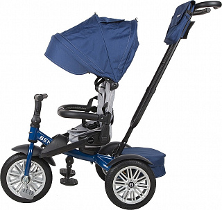 Велосипед трехколесный Bentley с ручкой управления - фото