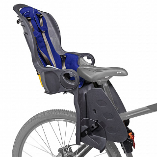 Кресло детское заднее Sunnywheel в цветной коробке, модель SW-BC-135, синяя накладка - фото