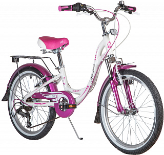 Велосипед Novatrack Angel 6.V 20" (2019) - фото