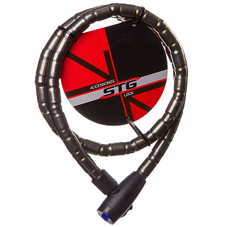 Велозамок STG TY259 на ключе 18мм х120см - фото