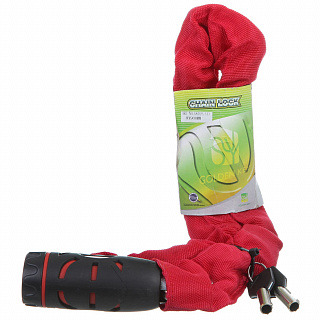 Велозамок цепь 8 мм х 90 см - фото