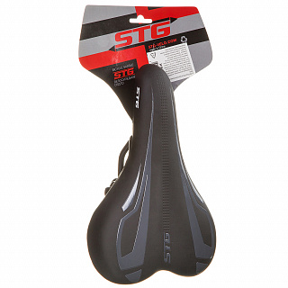 Седло STG-2368-04 для подросткового велосипеда - фото