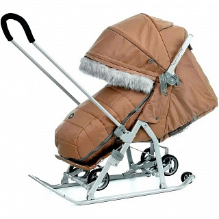 Коляска комбинированная НИКА Детям 7-5SK, бежевый, НД7-5SK/БЖ - фото